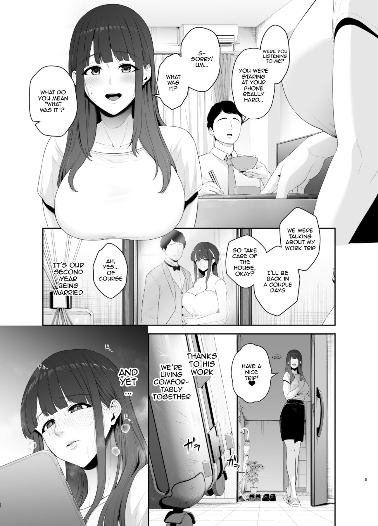 Hentai Manga Comic-Bad Habit - Yuuki Shunka's 2-day and 1-night Creampie Cheating Trip-Read-4